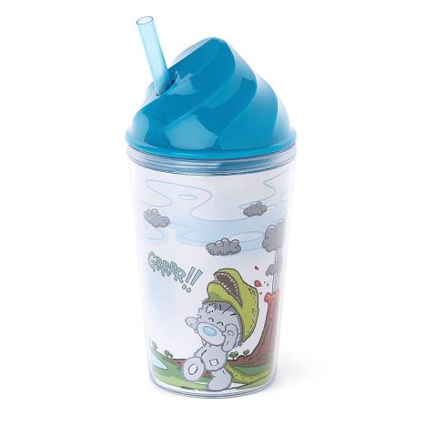 My Dinky Dino Hat Me To You Bear Tumbler With Straw £4.99
